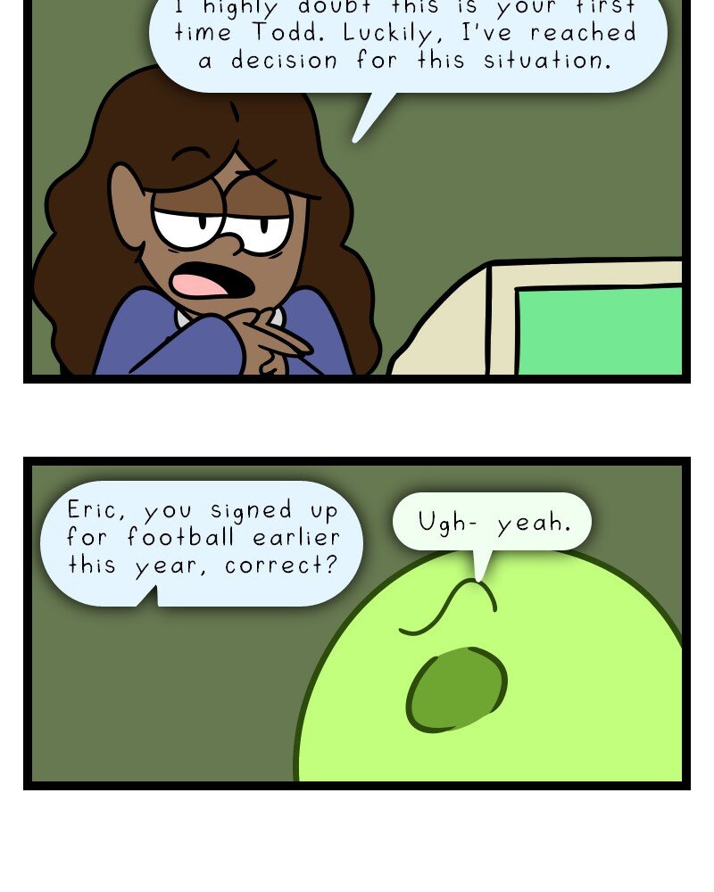 Life of a Highschool Slime - Episode 13, Page 8: Sophomore Year- Chapter 13